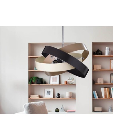 LAMPADARIO STILE MODERNO CONTEMPORANEO TRIO D50