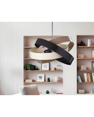 LAMPADARIO STILE MODERNO CONTEMPORANEO TRIO D50