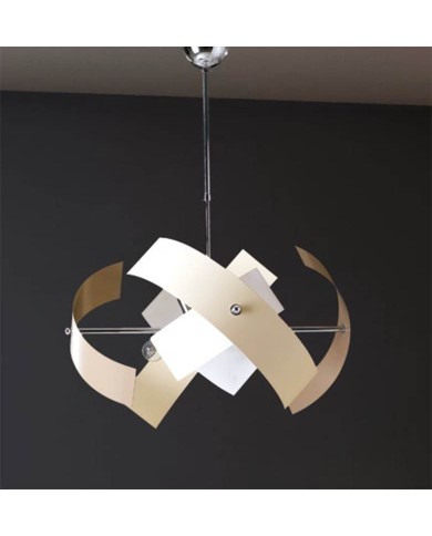 LAMPADARIO IN STILE MODERNO CONTEMPORANEO MOBY LM6