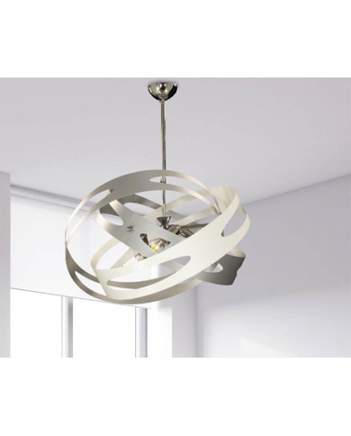 LAMPADARIO STILE MODERNO CONTEMPORANEO ATOM D60