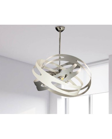 LAMPADARIO STILE MODERNO CONTEMPORANEO ATOM D60