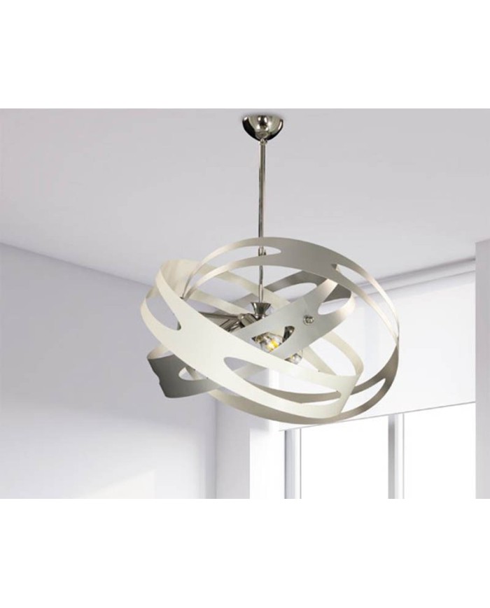 LAMPADARIO STILE MODERNO CONTEMPORANEO ATOM D60