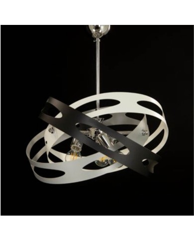 LAMPADARIO STILE MODERNO CONTEMPORANEO ATOM D40