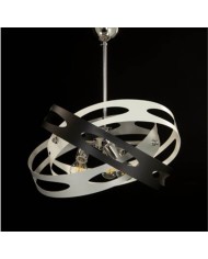 LAMPADARIO STILE MODERNO CONTEMPORANEO ATOM D40