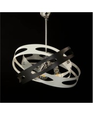 LAMPADARIO STILE MODERNO CONTEMPORANEO ATOM D40