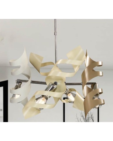 LAMPADARIO STILE MODERNO CONTEMPORANEO LASER LM4