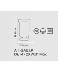 LUMETTO STILE CONTEMPORANEO GAIL LP