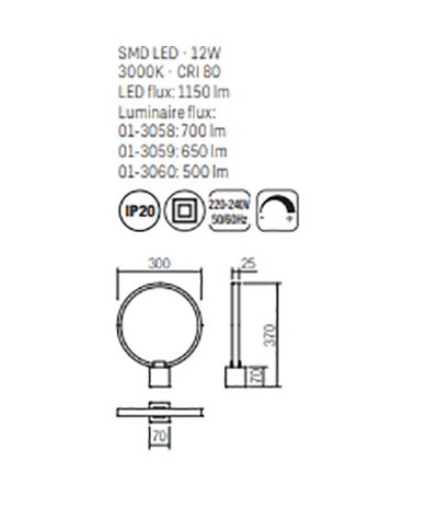 LUMETTO STILE MODERNO ADO LP