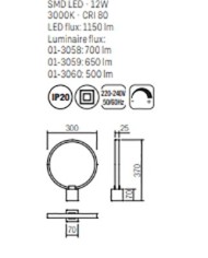 LUMETTO STILE MODERNO ADO LP