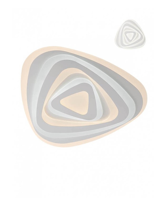 PLAFONIERA STILE MODERNO STRATOS TRINAGOLARE