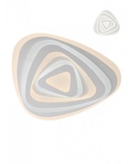 PLAFONIERA STILE MODERNO STRATOS TRINAGOLARE