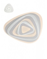 PLAFONIERA STILE MODERNO STRATOS TRINAGOLARE