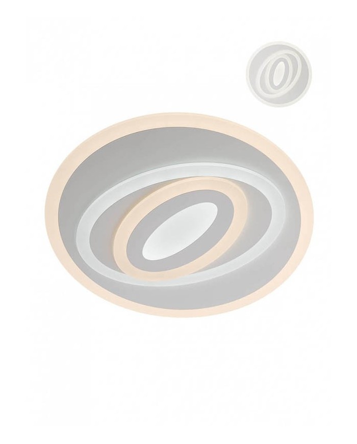 PLAFONIERA STILE MODERNO STRATOS TONDA